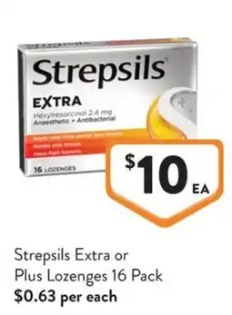 Foodworks Strepsils Extra Lozenges offer