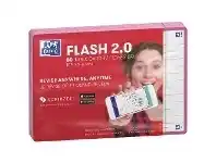 Oxford Flash 2.0 Cards Ruled 105 x 148mm Fuchsia 80 Pack