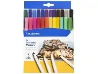 Officeworks Studymate Coloured Markers 24 Pack offer
