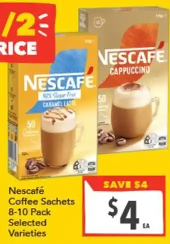 Supa Valu Nescafé Coffee Sachets offer
