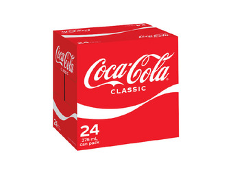 Foodworks Coca-cola cans 24 pack x 375ml offer