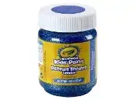 Officeworks Crayola Washable Classic Kids&#039; Paint 59mL Blue Shimmer offer
