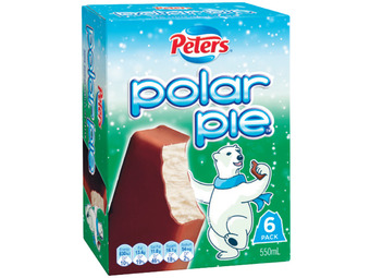 Foodworks Peters polar pie ice cream 6 pack offer