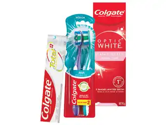 Foodworks Colgate toothpaste 95-200g or 360° toothbrush 2 pack offer