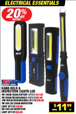 Autopro Hand held & inspection lights led offer