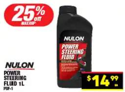 Autopro Power steering fluid offer