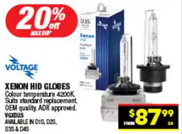 Autopro Xenon HID globes offer