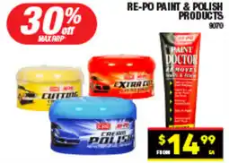 Autopro Re-po paint & polish products offer