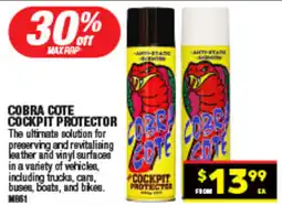 Autopro Cobra cote cockpit protector offer