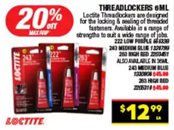 Autopro THREADLOCKERS offer