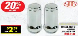 Autopro Wheel nuts offer