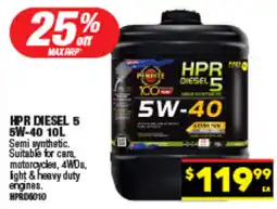 Autopro Hpr diesel 5 5W-40 offer