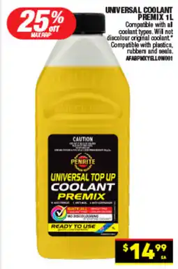 Autopro Universal coolant premix offer