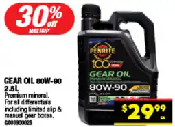 Autopro Gear oil 80w-90 offer