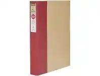Officeworks J.Burrows A4 Recycled Kraft Binder 2-Ring 25mm Berry offer