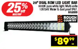 Autopro 20" dual row led light bar offer