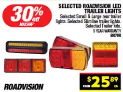 Autopro Selected roadvision led trailer lights offer