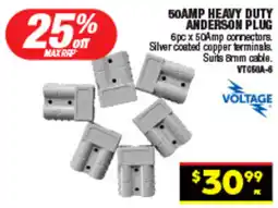 Autopro 50amp heavy duty anderson plug offer
