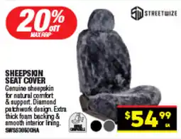 Autopro Sheepskin seat cover offer