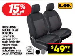Autopro Universal suede seat covers offer