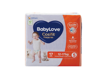 Foodworks Babylove cosifit nappies 15-28 pack offer