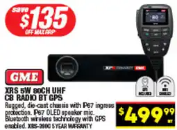 Autopro XRS 5w 80ch uhf cb radio BT gps offer