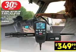 Autopro X86 travel pack mini uhf cb mobile with antenna offer