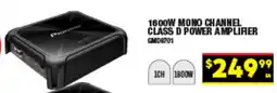 Autopro 1600w mono channel class d power amplifier offer