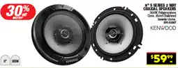 Autopro 6" s series 2 way coaxial speakers offer