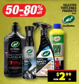 Autopro Selected turtlewax products offer
