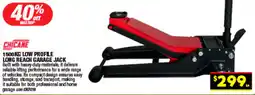 Autopro 1500kg low profile long reach garage jack offer