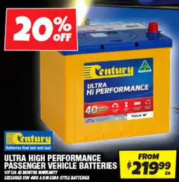 Autobarn Ultra high performance passenger vehicle batteries offer