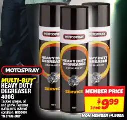 Autobarn heavy duty degreaser offer