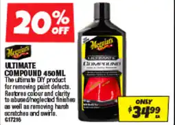 Autobarn Ultimate compound offer