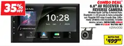 Autobarn 6.8" av receiver & reverse camera offer