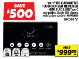 Autobarn 10.1" HD capacitive touchscreen receiver offer