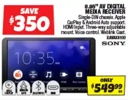 Autobarn 8.95" AV digital media receiver offer