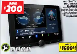 Autobarn 10.1" digital multimedia receiver offer
