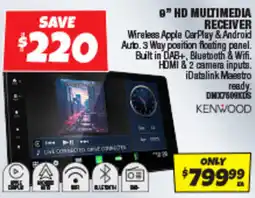 Autobarn 9" HD multimedia receiver offer