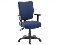 Officeworks Pago Flash II Deluxe Heavy-Duty Ergonomic Chair Arms Dark Navy offer