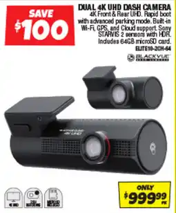 Autobarn Dual 4k UHD dash camera offer