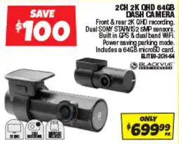 Autobarn 2ch 2k QHD 64gb dash camera offer