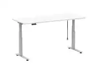 Officeworks Stilford S2 Electric Sit Stand Desk 1800mm White/White offer