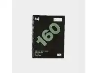 Officeworks Keji A4 Spiral Lecture Book 160 Page offer