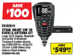 Autobarn Xtrak smart uhf cb radio & antenna kit offer