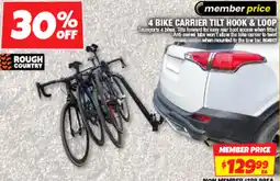 Autobarn 4 bike carrier tilt hook & loop offer