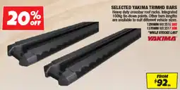 Autobarn Selected yakima trimhd bars offer