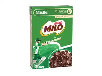 Foodworks Nestlé milo or cini minis churros cereal 340-360g offer