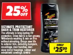 Autobarn Ultimate protectant dash & trim restorer offer