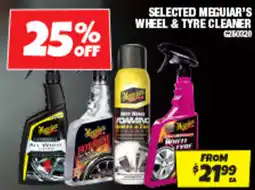 Autobarn Selected meguiar's wheel & tyre cleaner offer